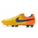 Nouvelle Chaussure de Football Nike Tiempo Legend V FG Orange Laser Violet Persan