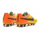 Nouvelle Chaussure de Football Nike Tiempo Legend V FG Orange Laser Violet Persan