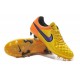 Nouvelle Chaussure de Football Nike Tiempo Legend V FG Orange Laser Violet Persan