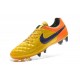 Nouvelle Chaussure de Football Nike Tiempo Legend V FG Orange Laser Violet Persan