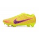 Nike Air Zoom Mercurial Vapor XV Elite FG Jaune Rose