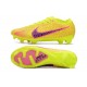 Nike Air Zoom Mercurial Vapor XV Elite FG Jaune Rose