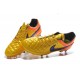 Nouvelle Chaussure de Football Nike Tiempo Legend V FG Orange Laser Violet Persan
