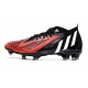 Crampons adidas Predator Edge.1 FG Noir Rouge Blanc