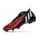 Crampons adidas Predator Edge.1 FG Noir Rouge Blanc