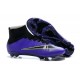 2015 Homme Chaussures Football Mercurial Superfly FG Violet Noir