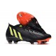 Crampons adidas Predator Edge.1 FG Noir Jaune