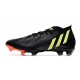 Crampons adidas Predator Edge.1 FG Noir Jaune