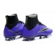 2015 Homme Chaussures Football Mercurial Superfly FG Violet Noir