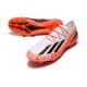 Chaussures Nouvel adidas X Speedportal.1 FG Messi Blanc Noir Rouge Solaire