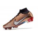 Nike Air Zoom Mercurial Superfly IX Elite FG Bronze Blanc