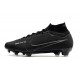 Nike Air Zoom Mercurial Superfly IX Elite FG Noir