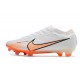 Nike Air Zoom Mercurial Vapor 15 Elite FG Blanc Orange