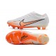 Nike Air Zoom Mercurial Vapor 15 Elite FG Blanc Orange