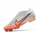 Nike Air Zoom Mercurial Vapor 15 Elite FG Blanc Orange