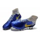 Nouvelle Homme Cramspon de Foot Nike Magista Obra FG Marine Bleu Gris