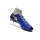 Nouvelle Homme Cramspon de Foot Nike Magista Obra FG Marine Bleu Gris