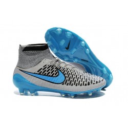 Nouvelle Homme Cramspon de Foot Nike Magista Obra FG Gris Loup Bleu Turquoise Noir