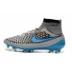 Nouvelle Homme Cramspon de Foot Nike Magista Obra FG Gris Loup Bleu Turquoise Noir