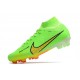 Nike Air Zoom Mercurial Superfly IX Elite FG Vert Jaune