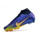 Nike Air Zoom Mercurial Superfly IX Elite FG Violet Jaune