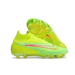 Nike Phantom GX Elite DF FG Volt Très Pâle