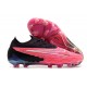 Nike Phantom GX Gripknit Elite FG Rose Noir Blanc