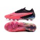 Nike Phantom GX Gripknit Elite FG Rose Noir Blanc