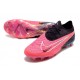 Nike Phantom GX Gripknit Elite FG Rose Noir Blanc