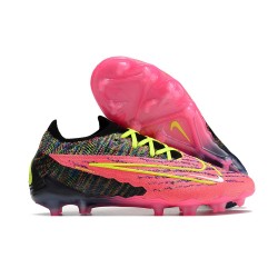 Nike Phantom GX Gripknit Elite FG Rose Noir Blanc