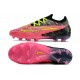 Nike Phantom GX Gripknit Elite FG Rose Noir Blanc