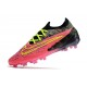 Nike Phantom GX Gripknit Elite FG Rose Noir Blanc