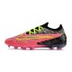 Nike Phantom GX Gripknit Elite FG Rose Noir Blanc