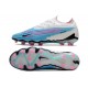 Nike Phantom GX Gripknit Elite FG Bleu Baltique Rose Blanc Bleu Laser