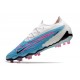 Nike Phantom GX Gripknit Elite FG Bleu Baltique Rose Blanc Bleu Laser