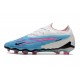 Nike Phantom GX Gripknit Elite FG Bleu Baltique Rose Blanc Bleu Laser