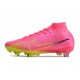 Nike Air Zoom Mercurial Superfly IX Elite SG Rose Volt Gridiron