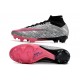 Nike Air Zoom Mercurial Superfly IX Elite FG Argent Métallique Hyper Rose Noir