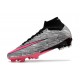 Nike Air Zoom Mercurial Superfly IX Elite FG Argent Métallique Hyper Rose Noir