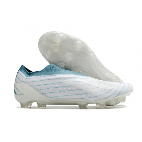 Nouvelle adidas Copa Pure+ FG Blanc Gris Deux Bleu Seconde Main