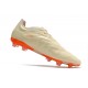 Chaussures adidas Copa Pure.1 FG Blanc Cassé Orange Solaire Equipe