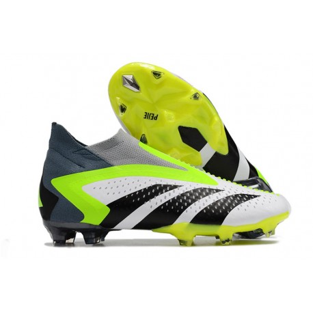 Chaussure adidas Predator Accuracy + FG Blanc Noir Vert