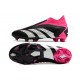 Chaussure adidas Predator Accuracy + FG Noir Blanc Rose Equipe Choc