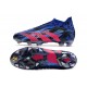 adidas Predator Accuracy + FG Bleu Lucide Magenta Réel Equipe Noir Foncé