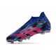 adidas Predator Accuracy + FG Bleu Lucide Magenta Réel Equipe Noir Foncé