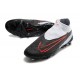 Chaussure Nike Phantom GX Elite DF FG Noir Gris Rouge