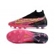 Chaussure Nike Phantom GX Elite DF FG Rose Noir Jaune