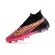 Chaussure Nike Phantom GX Elite DF FG Rose Noir Jaune