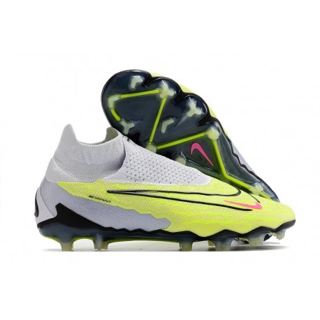 Nike Phantom GX Elite DF FG Volt Très Pâle Gridiron Raisin Très Pâle