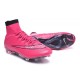 2015 Chaussures Mercurial Superfly IV FG Nouvelle Noir Rose